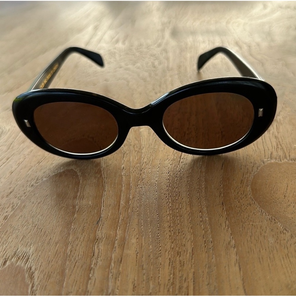 Cutler and Gross of London black frame eyeglasses
